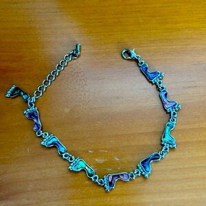 FOOT CHARM ANKLET-7.5 Inch w/2 inch extender